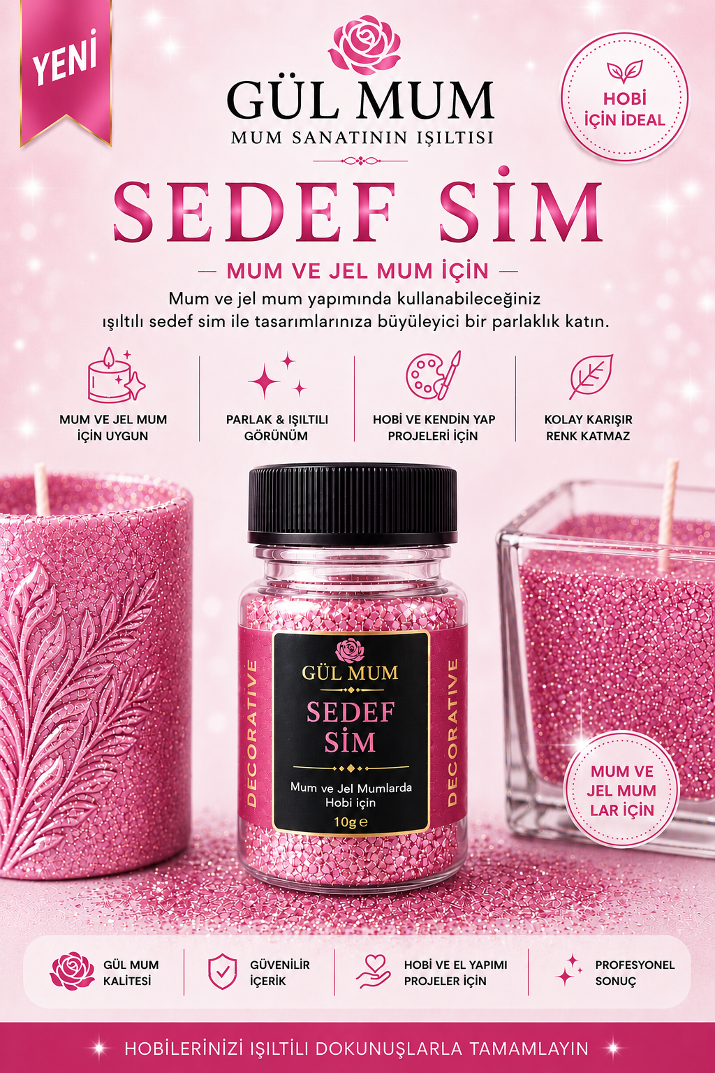 PEMBE SIM BOYA 10 GR