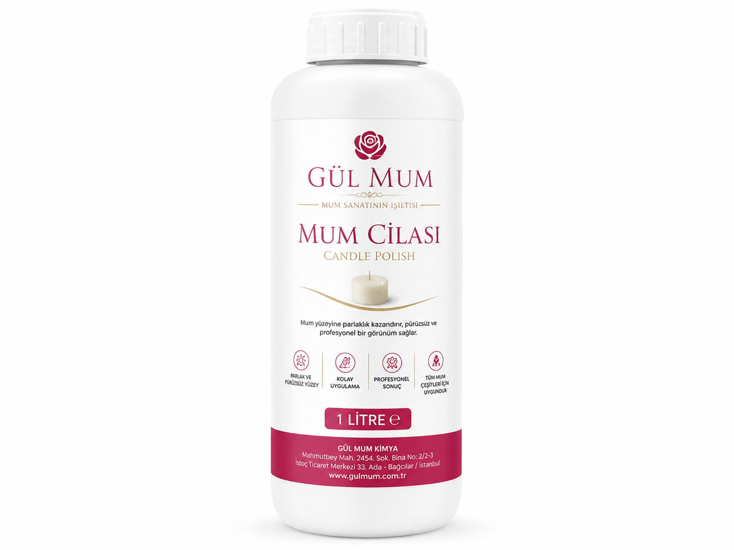 MUM CİLASI 1 LİTRE