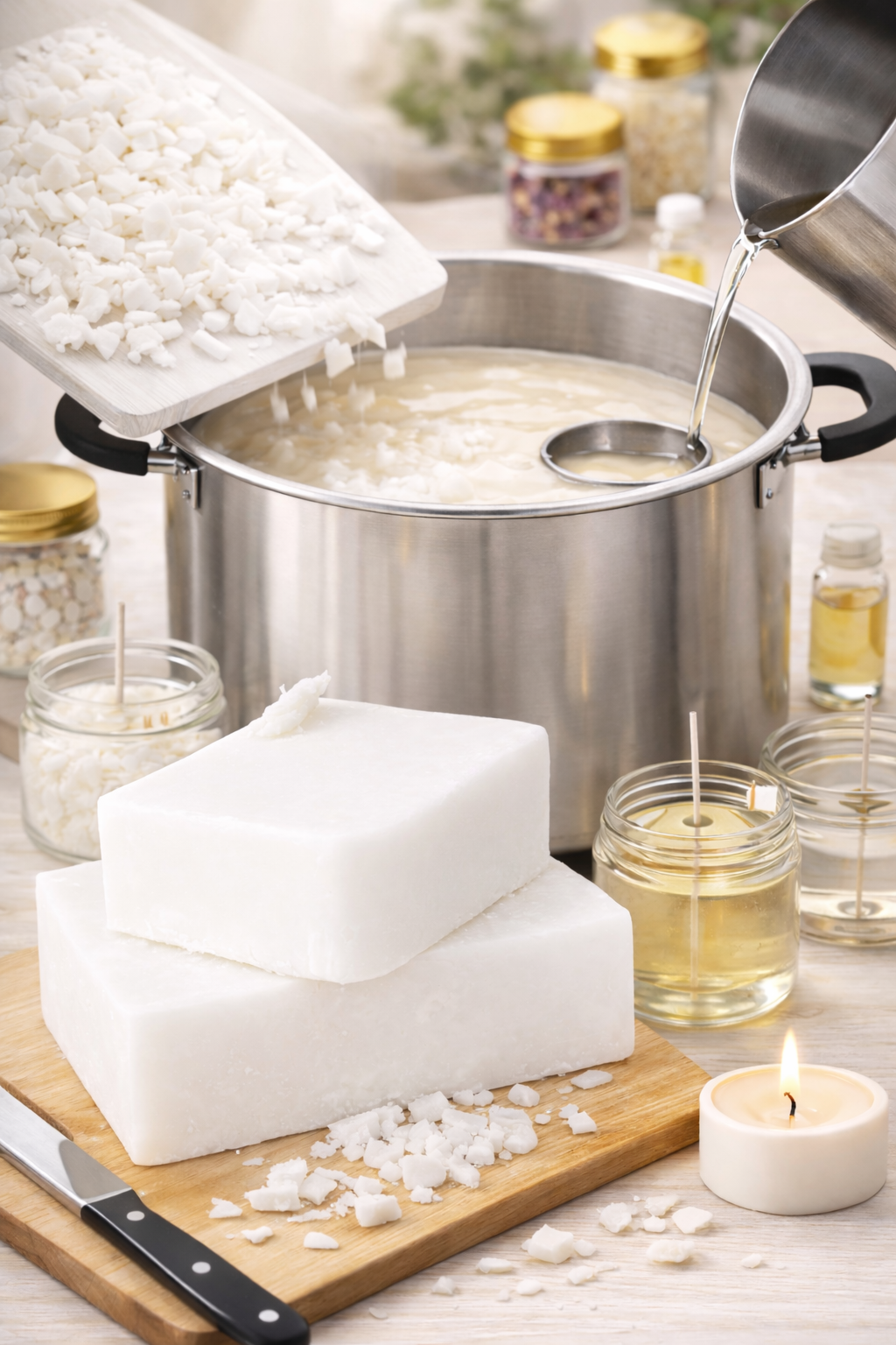 50 KG Beyaz Kalıp Soya Wax