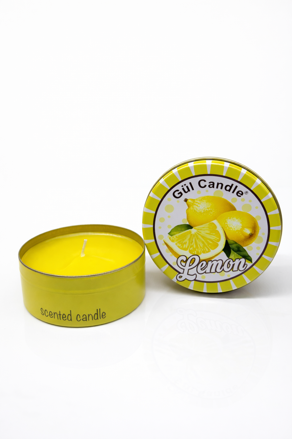 Limon kokulu Teneke Kutu