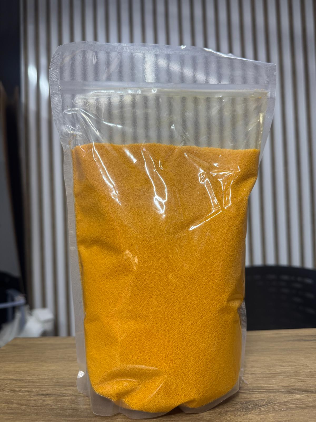 İNCİ TOZ MUM ( 1 kg ) Mandalina Kokulu NO:12