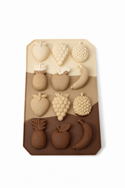 Meyve kalıbı Mum Kalıbı – 12 li Mini Mum Kalıbı