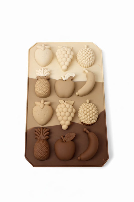 Meyve kalıbı Mum Kalıbı – 12 li Mini Mum Kalıbı