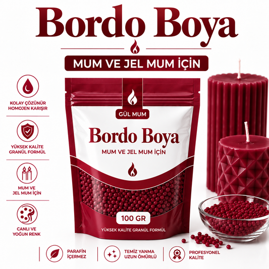 Bordo granül boya 100 gr