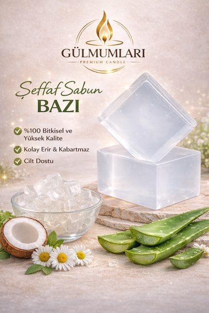1 KG Şeffaf Sabun Bazı