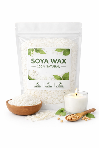 15 KG Alman Soya Wax Flake Yaprak Beyaz