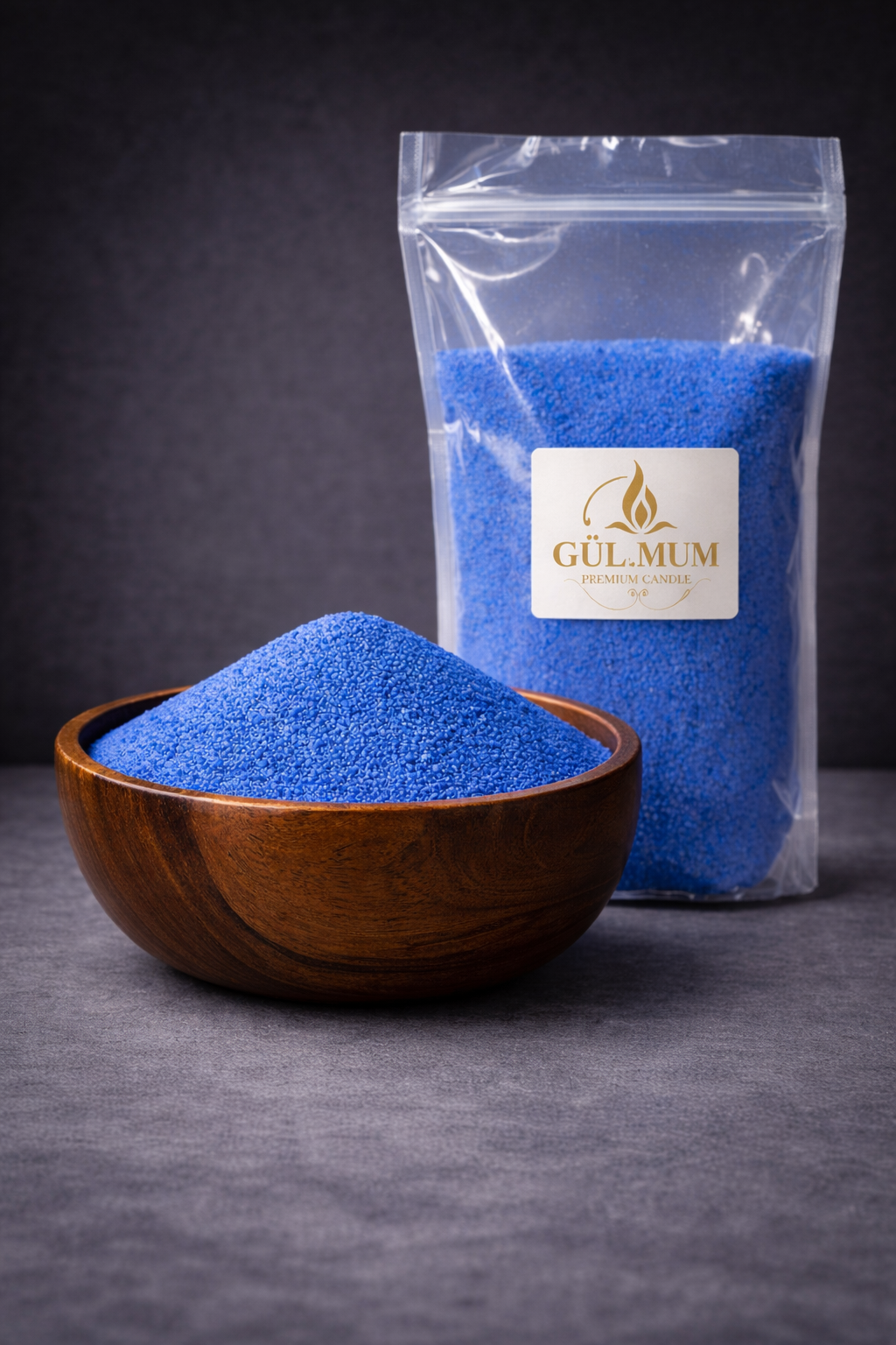 İNCİ TOZ MUM  ( 1 kg ) Vanilya Kokulu NO:2