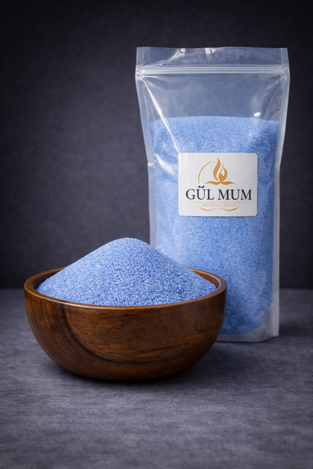 İNCİ TOZ MUM ( 1 kg ) Okyanus Kokulu NO:10