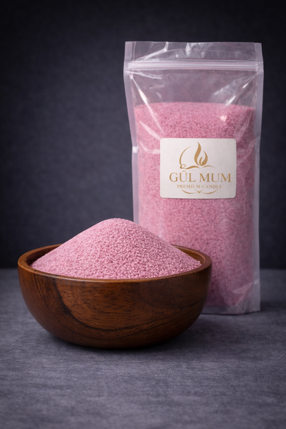 İNCİ TOZ MUM ( 1 kg ) Ahududu Kokulu NO:11