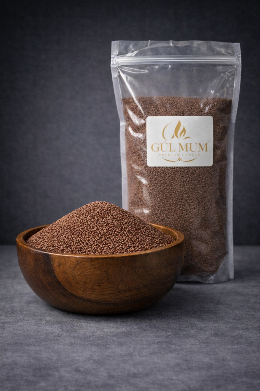 İNCİ TOZ MUM ( 1 kg ) Kahve Kokulu NO:9
