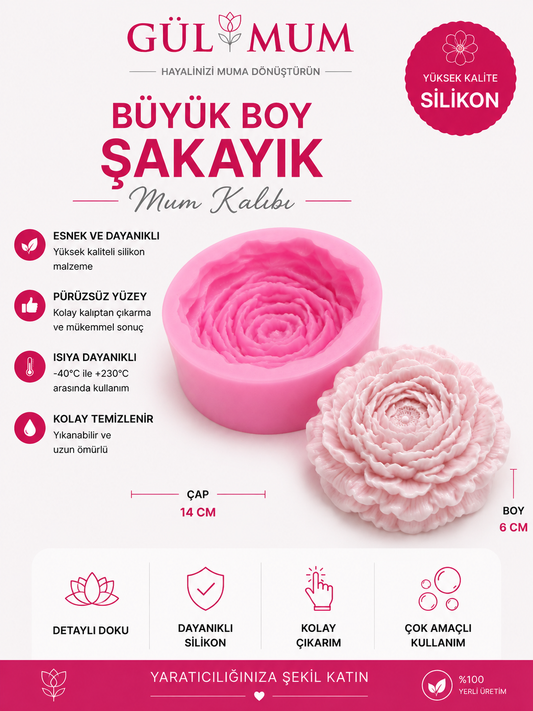 BÜYÜK BOY ŞAKAYIK KALIP XXL