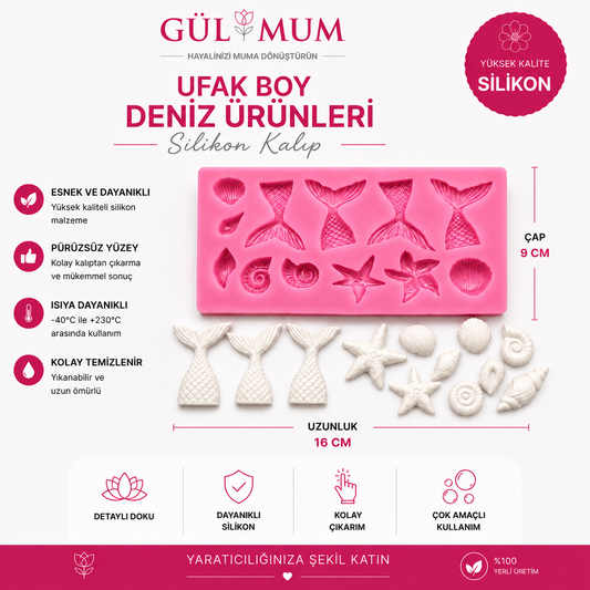ÇOKLU  DENİZ ÜRÜN KALIP