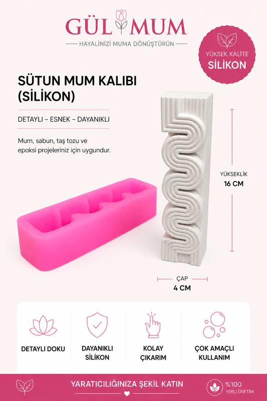 SÜTUN MUM KALIP GM : 97