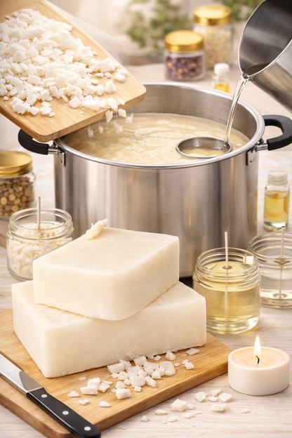 1 KG Krem Kalıp Soya Wax