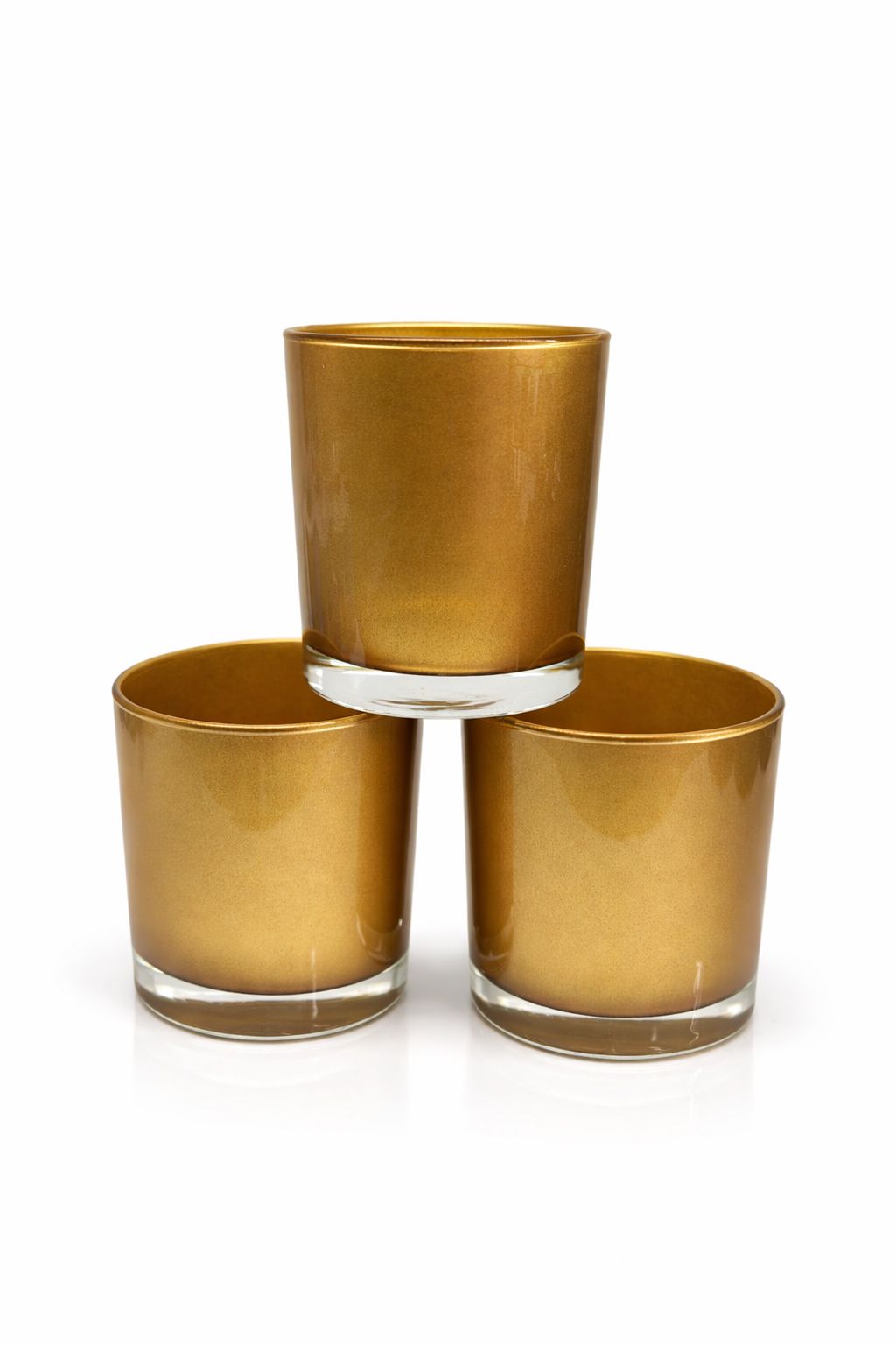 6 LI GOLD CAM BARDAK   ÇAP 7 CM BOY 9 CM  GL 9
